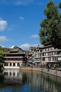 Quai des Moulins with the L'Ill River