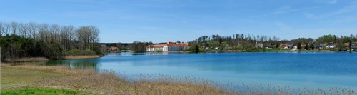 Seeon Abbey with Seeoner Lake