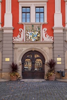 Entrance to the registry office