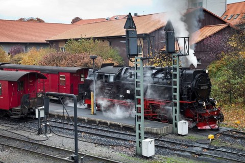 Steam locomotive of the Harz Narrow Gauge Railways