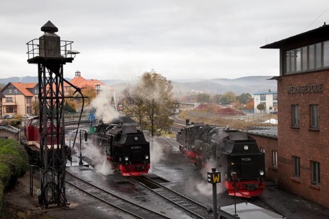 Steam locomotive of the Harz Narrow Gauge Railways