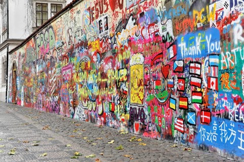 John Lennon wall
