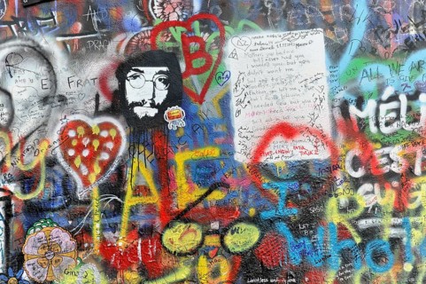 John Lennon wall