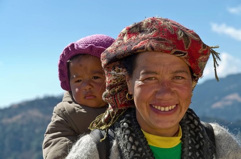 Portrait of a local mother