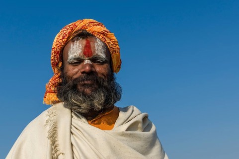 Portrait of a Rama sadhu