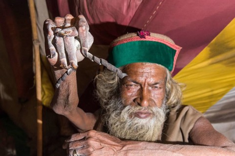 Shiva sadhu from Juna Akhara