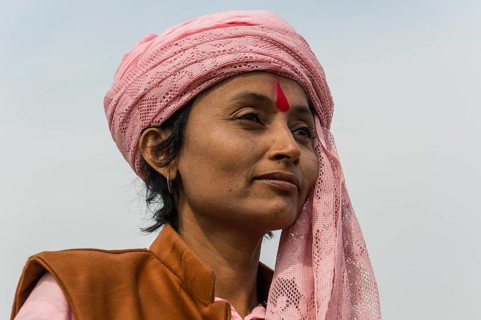 Portrait of a Sadhvi