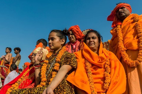 Group of sadhus