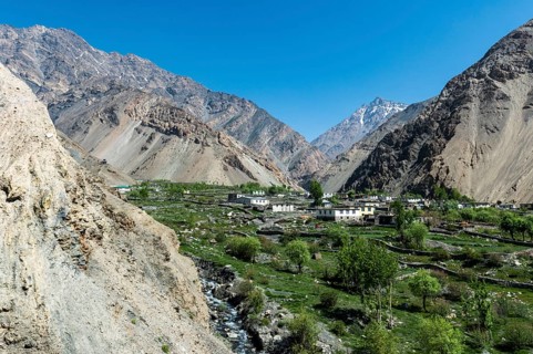 Giu village in the green Giu valley