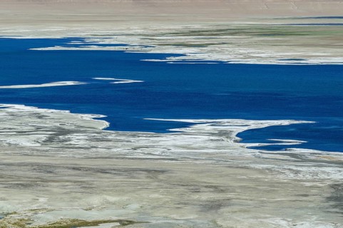 Aerial view of Tso Kar