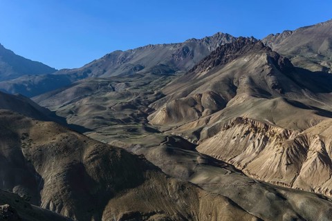 Barren landscape at an altitude of 4.000 m
