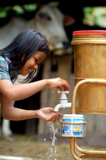 Hygiene education through a charity