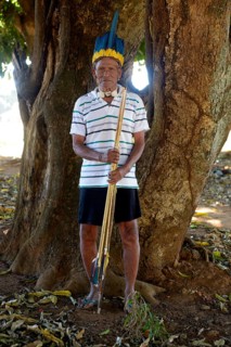Cacique of the Xavante people