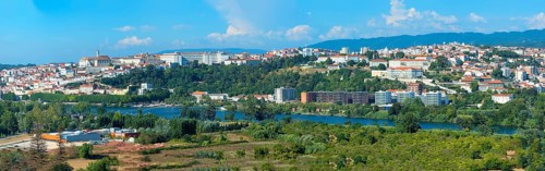 View of Coimbra and the Mondego river