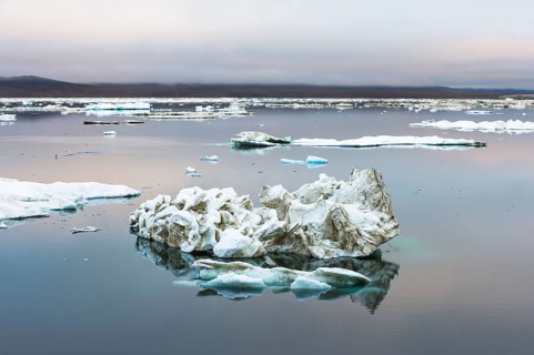 Ice floes at Cape Waring
