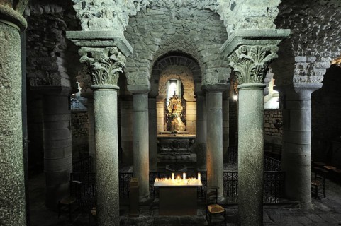 Crypt of the Basilica of Notre-Dame du Port