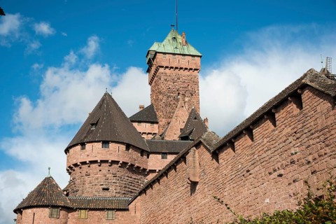 Chateau du Haut-Koenigsbourg or Hohkoenigsburg castle