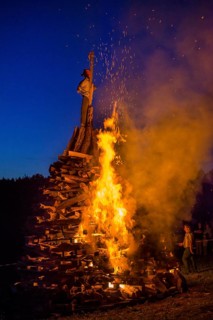 Easter bonfire