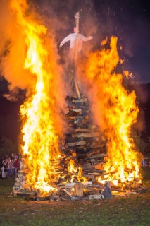 Easter bonfire