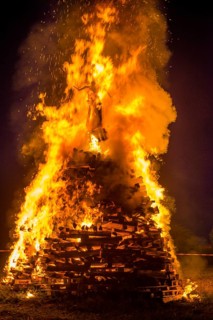 Easter bonfire