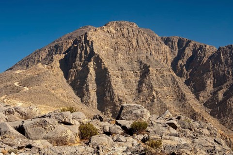 Jebel Harim with a radar station