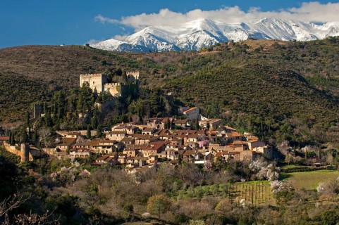 Medieval town of Castelnou