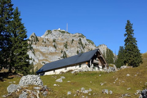 Mountain pastures in the Wendelstein range