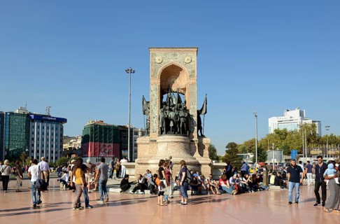 Taksim Square or Taksim Meydani