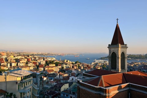 View from 360 Restaurant