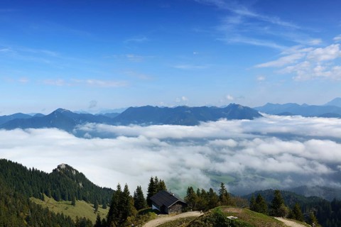 View from Brauneck Mountain