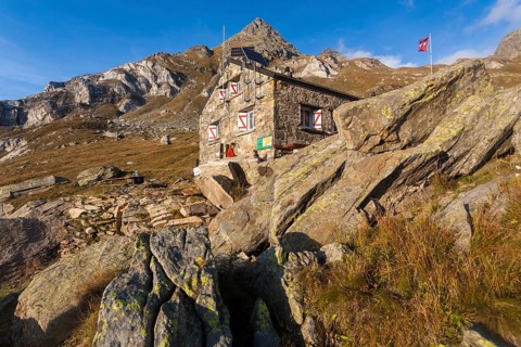 Binntalhuette mountain hut