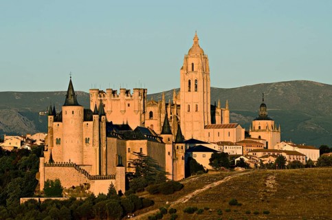 El Alcazar Castle in front of the Cathedral