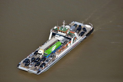 Elbe River ferry Wischhafen