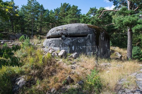 Old German bunker from the Second World War