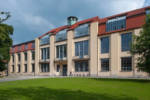 Main building of the Bauhaus University Weimar