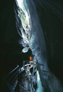 Aare Gorge at Haslital valley or Hasli Valley