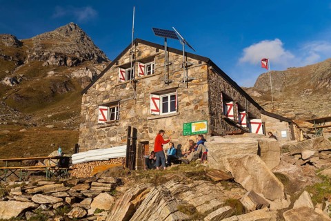 Binntalhuette mountain hut
