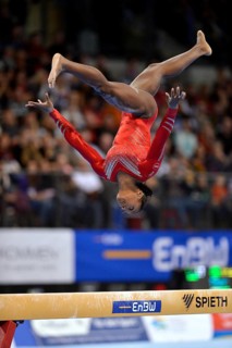 Gymnast Elizabeth PRICE