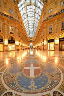 Luxury shopping arcade