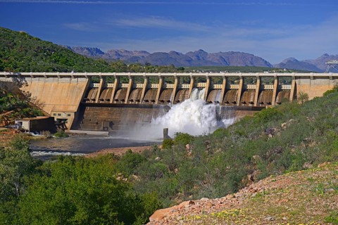 Clanwilliam Dam in the Olifants River