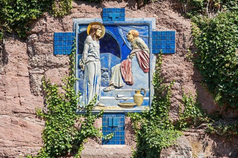 Station of the Cross Mont Sainte-Odile Abbey
