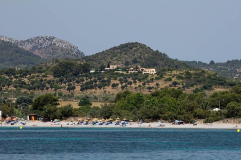 Bathing beach