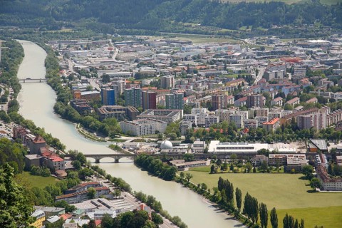 Townscape of Innsbruck