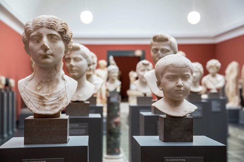 Busts in the Ny Carlsberg Glyptotek
