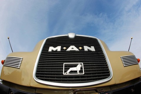 Vintage MAN truck