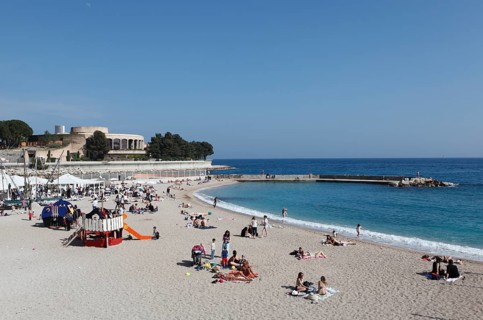 People on the beach