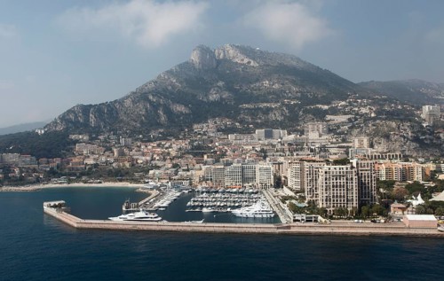 View of Port de Cap d'Ail