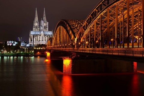 Hohenzollern Bridge over the Rhine
