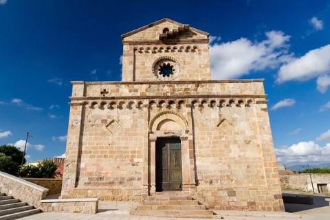 Romanesque-Pisan Cathedral of Santa Maria di Monserrato