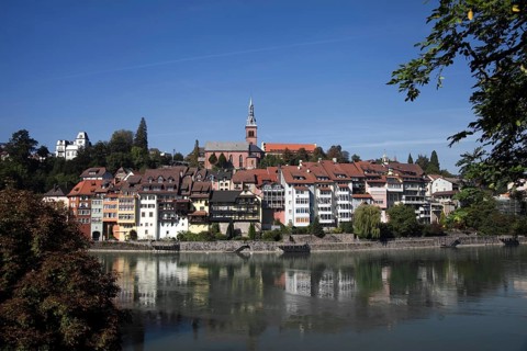 Historic centre on the Upper Rhine with the Church of the Holy Spirit